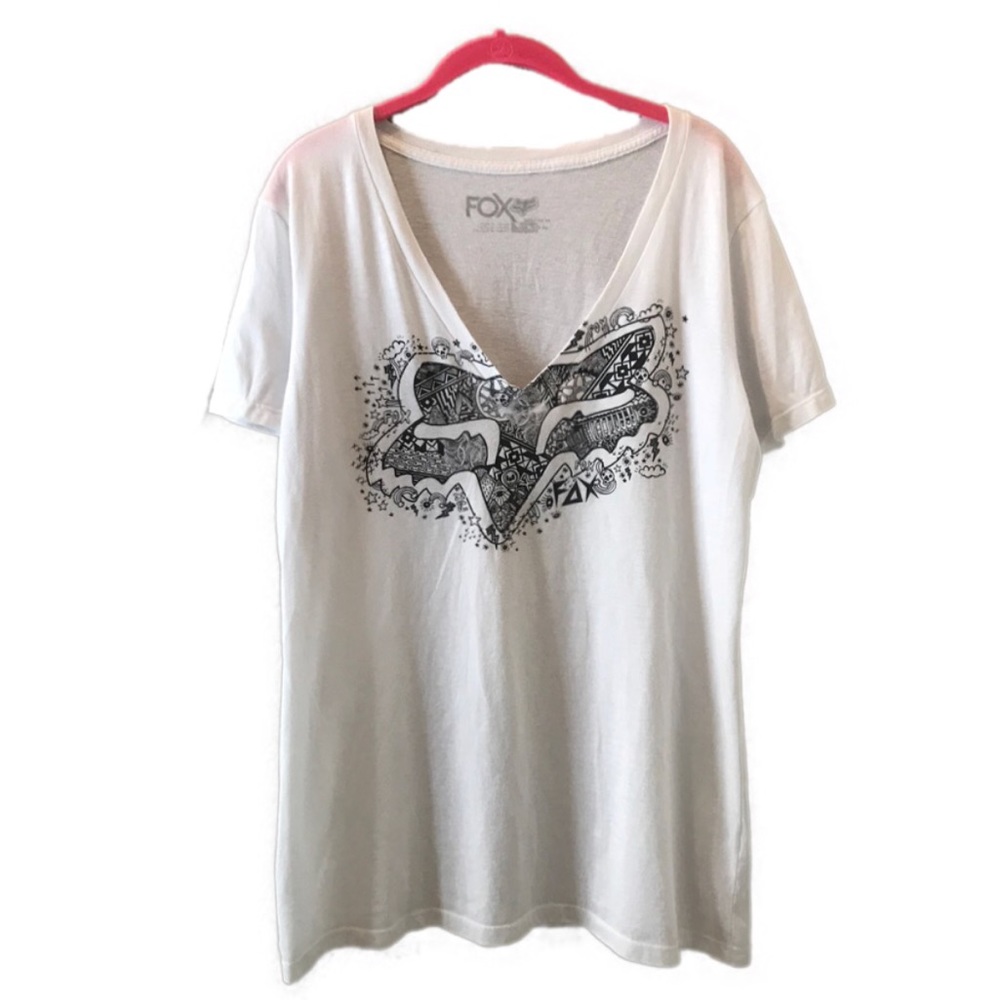 FOX White Tee